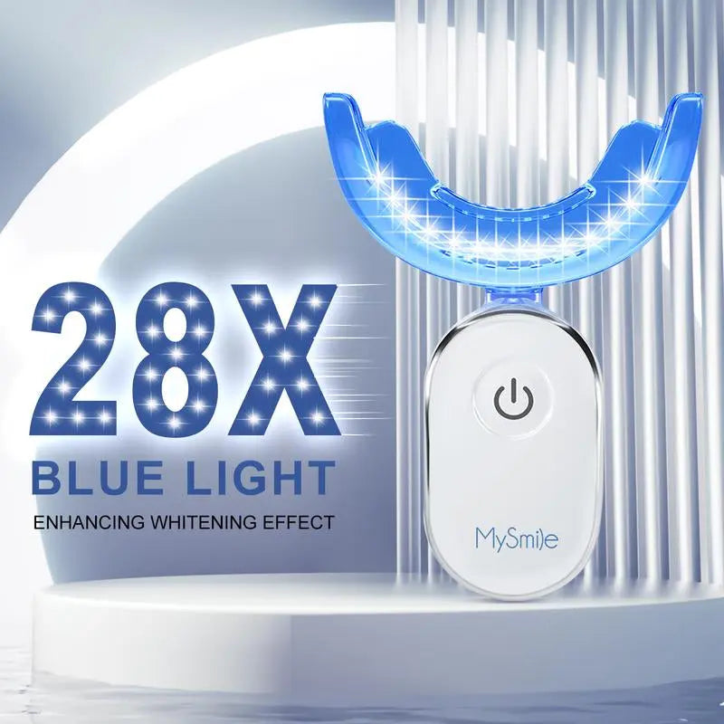 Mysmile Pro Teeth Whitening Kit + Remineralizing Gel Pack - Moon White