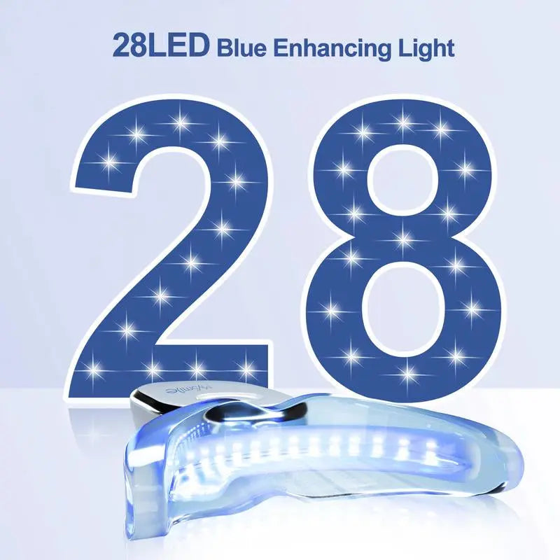 Mysmile 28X Whitening LED Light (Replacement for 1Pcs LED Light Only!) Gel Oral Tooth Whitening - Moon White