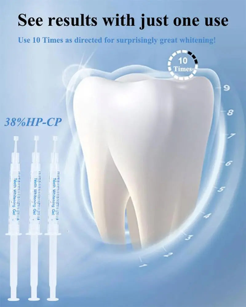 Mediwhite Express Teeth Whitening Kit with 3X3Ml Hydrogen Peroxide & Carbamide Peroxide Teeth Whitening Gel, Teeth Whitening Tray for Oral Care - Moon White
