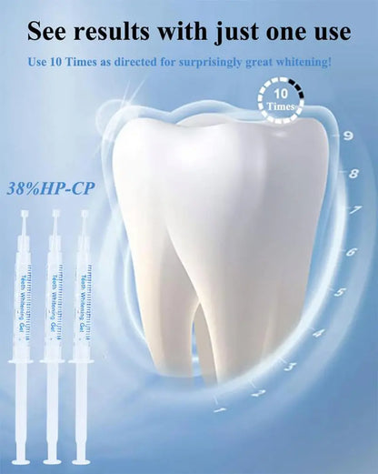Mediwhite Express Teeth Whitening Kit with 3X3Ml Hydrogen Peroxide & Carbamide Peroxide Teeth Whitening Gel, Teeth Whitening Tray for Oral Care - Moon White